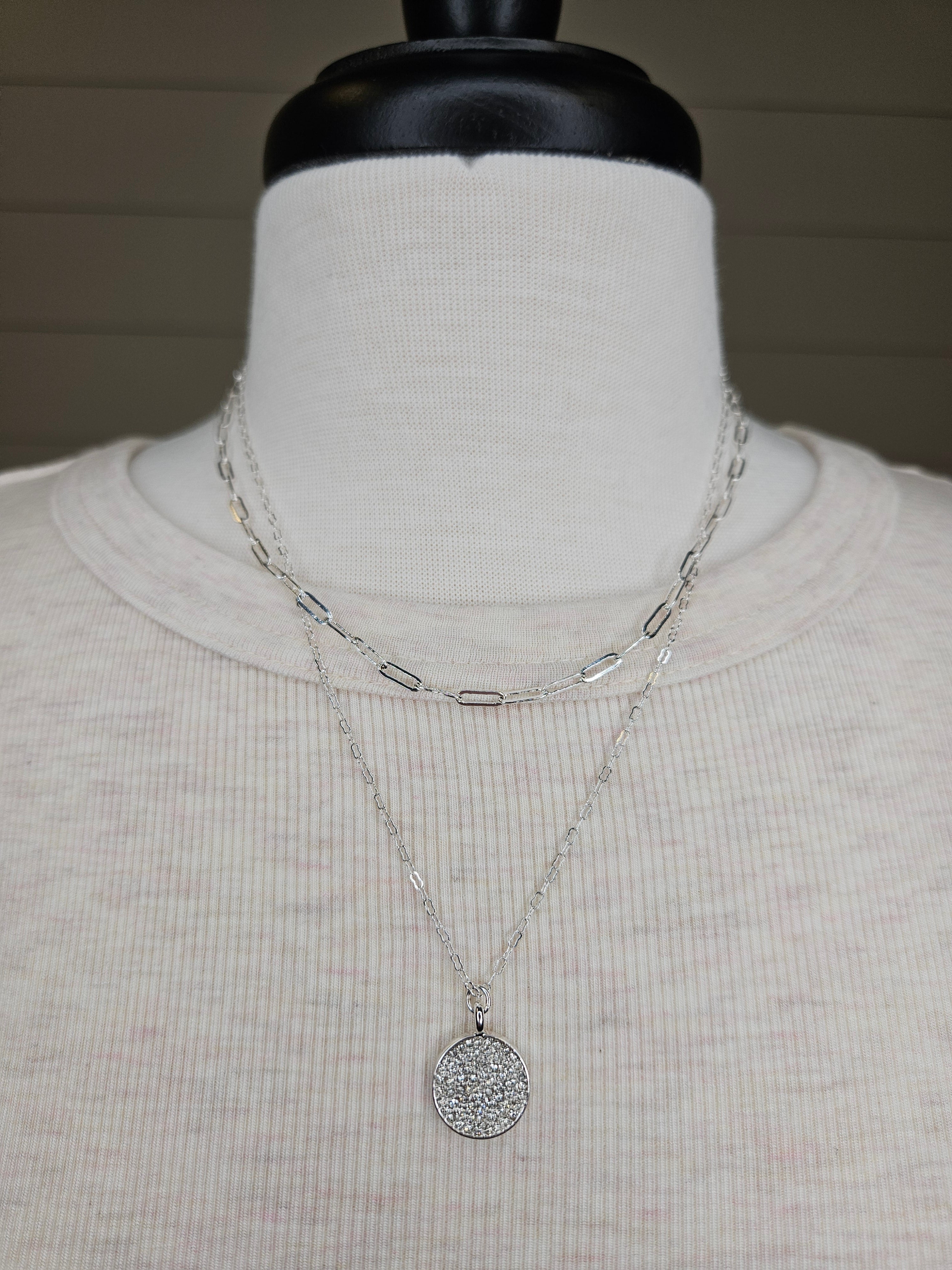 Dirk Silver Necklace Jewelry- Necklace MEGHAN BROWN STYLE