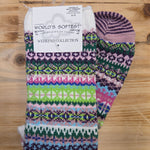 Botanical Nordic Crew Socks — World's Softest Accessories - Socks CRESCENT SOCK COMPANY