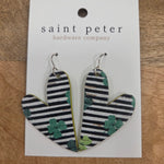 Shamrock Heart Earrings Jewelry - Earrings St. Peter Hardware