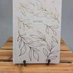 Gold Leaves Notebook Home-Stationery SWEET WATER DECOR