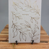Gold Leaves Notebook Home-Stationery SWEET WATER DECOR