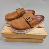 Zamira Chestnut Clogs Shoes - Mules MIA