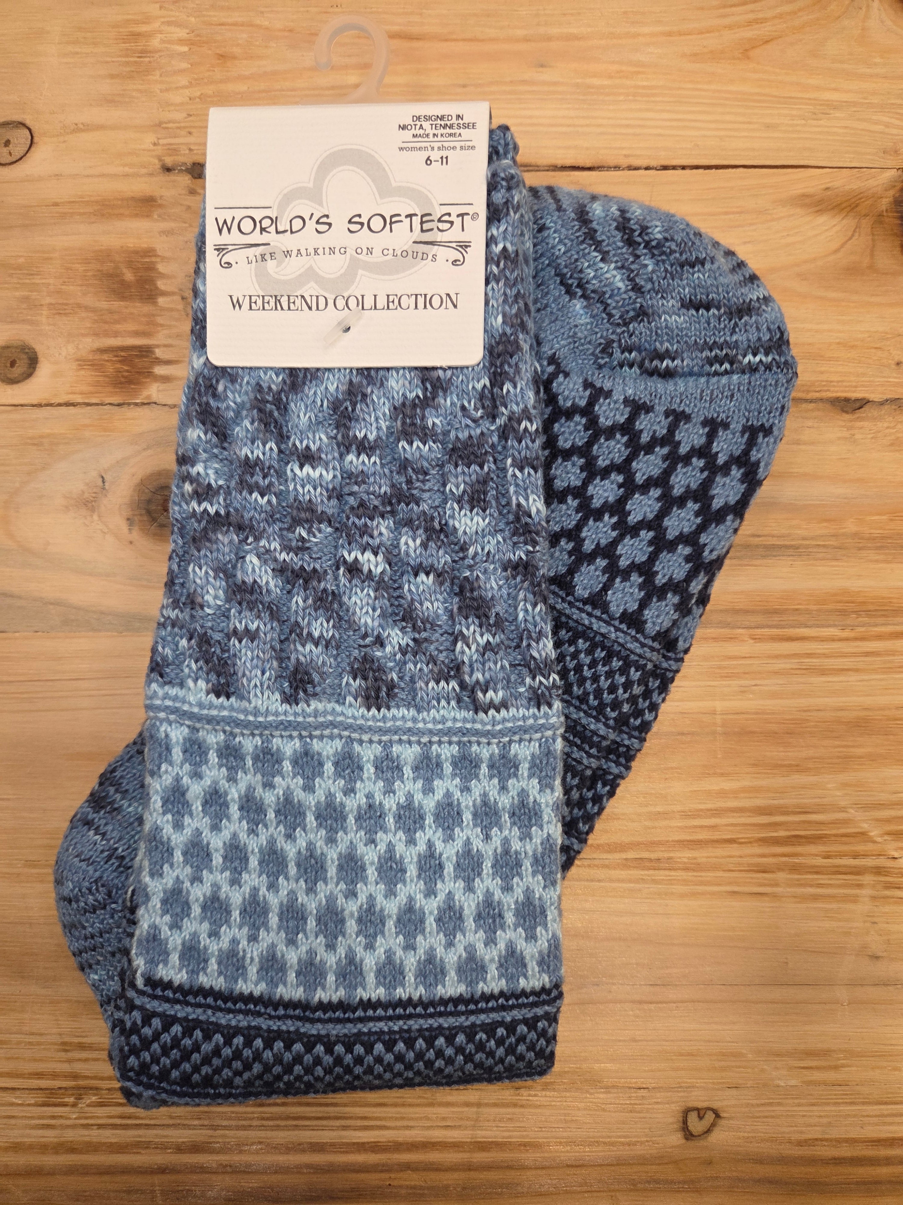 Peacoat Multi Socks — World's Softest Accessories - Socks World's Softest