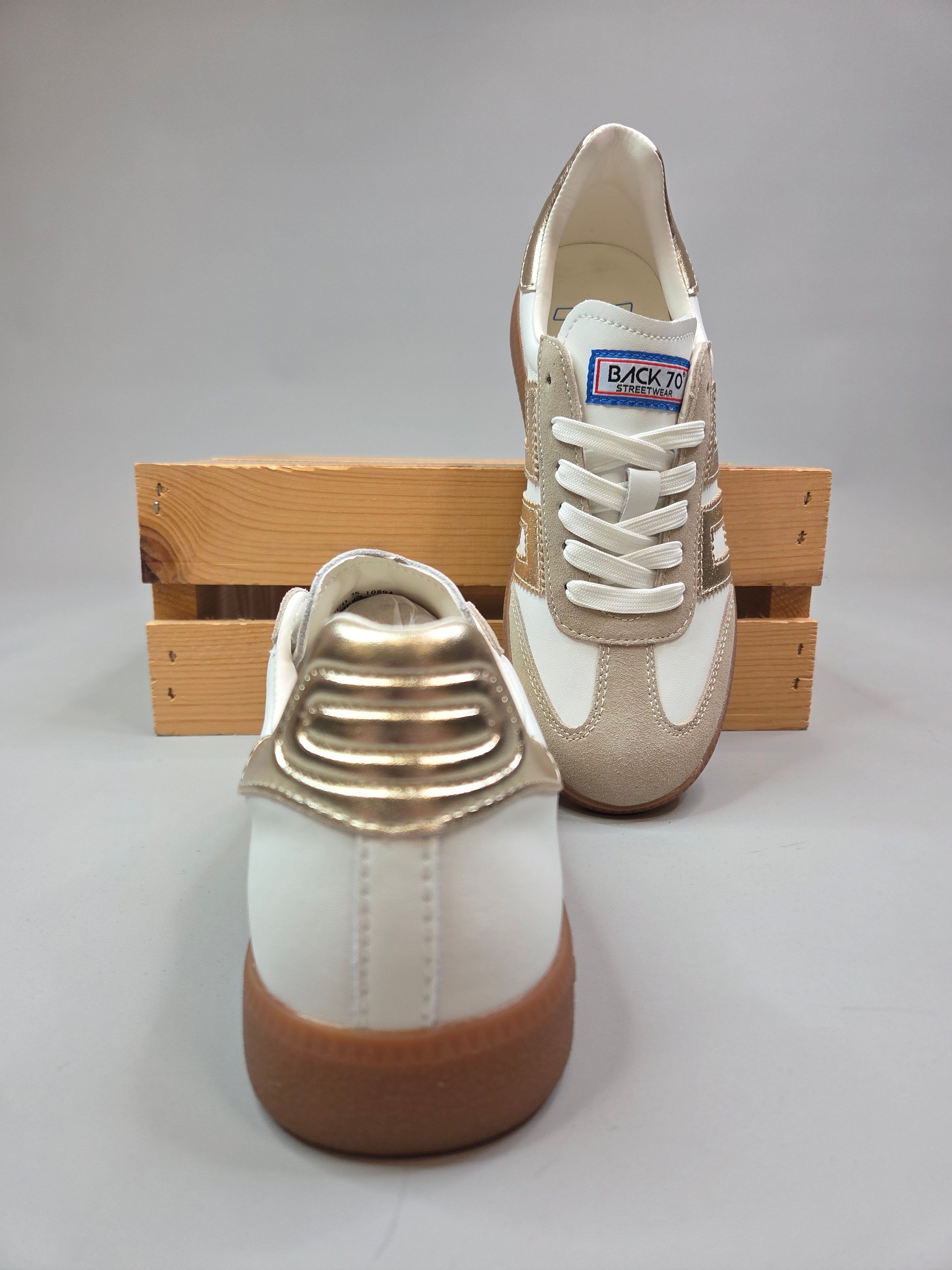 CLOUD Beige Sneaker Shoes - Sneaker Back 70