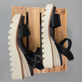 Black Ophidia Sandals Shoes- Sandals MIA