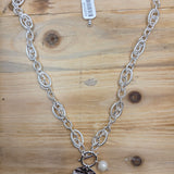 Hammered Coin Layered Necklace