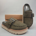 Khaki Zaina Clog - MIA Shoes - Mules MIA