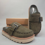 Khaki Zaina Clog - MIA Shoes - Mules MIA