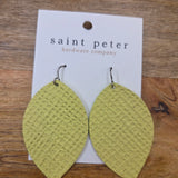 Citron Teardrop Earring