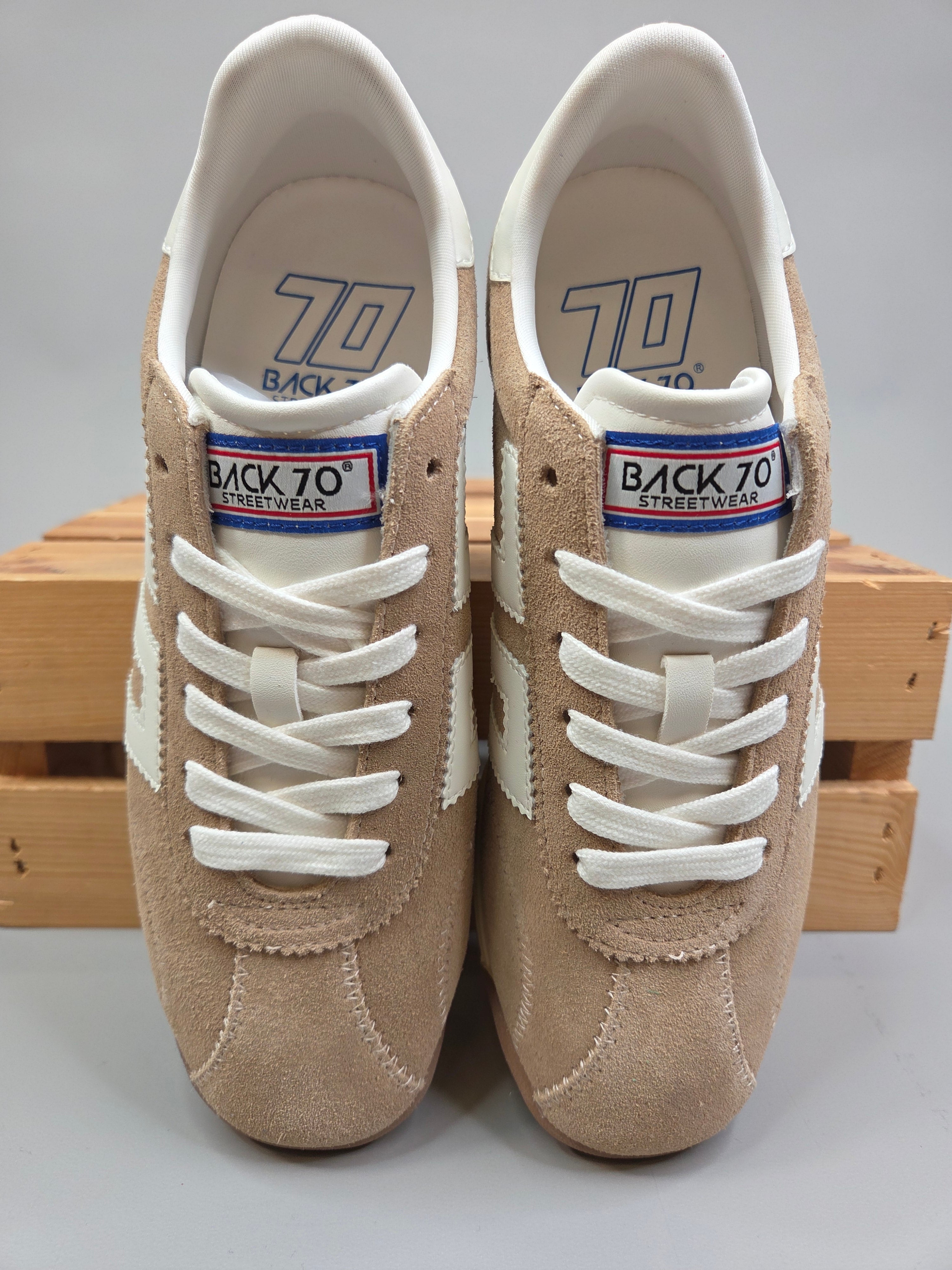 RUNNER- Tan Sneaker Shoes - Sneaker Back 70