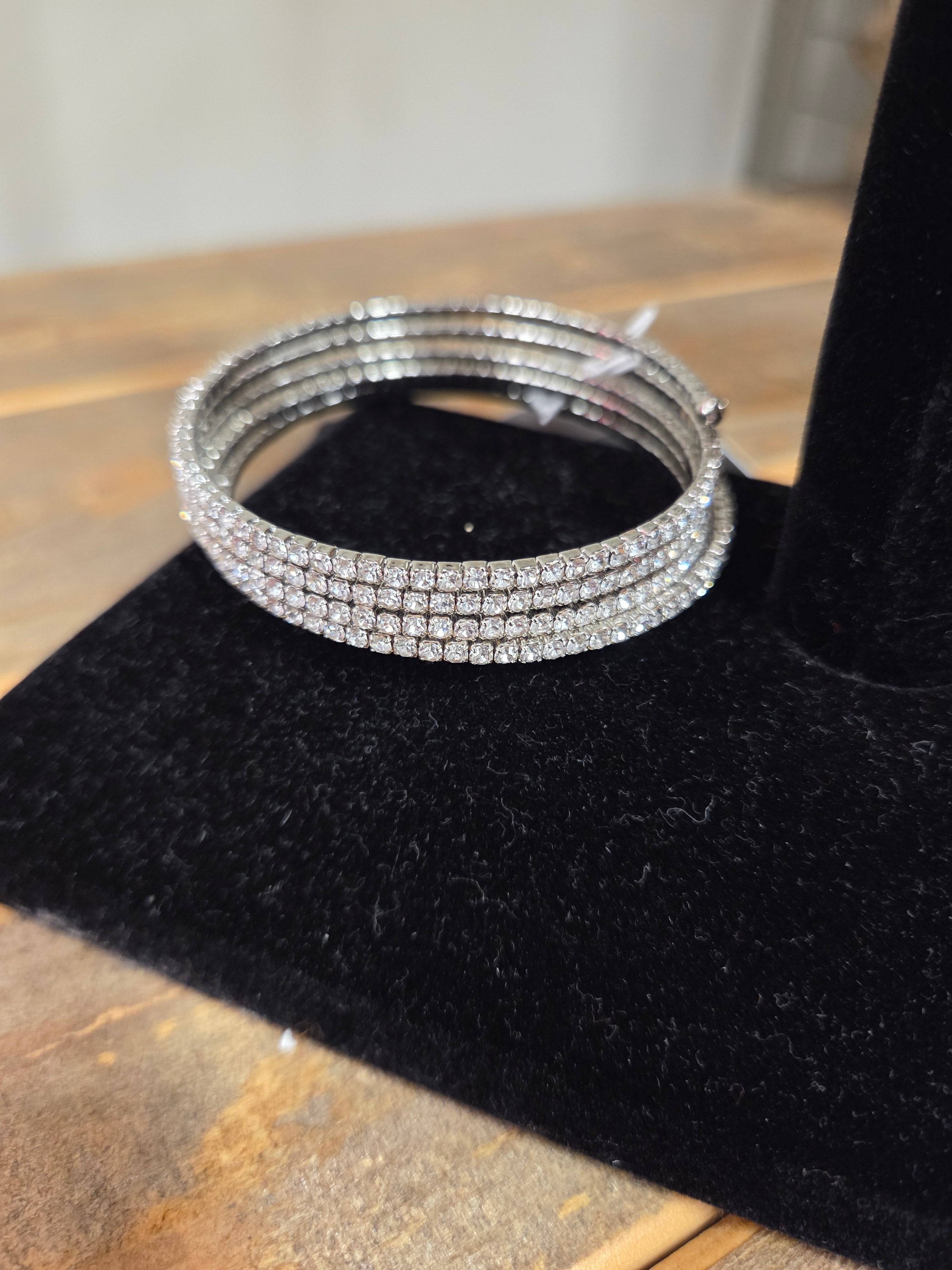 Kara Silver Bracelet Jewelry- Bracelets MEGHAN BROWN STYLE