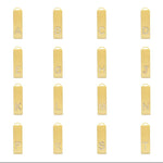 Waterproof Gold Initial Bar Jewelry- Necklace Brenda Grands Jewelry