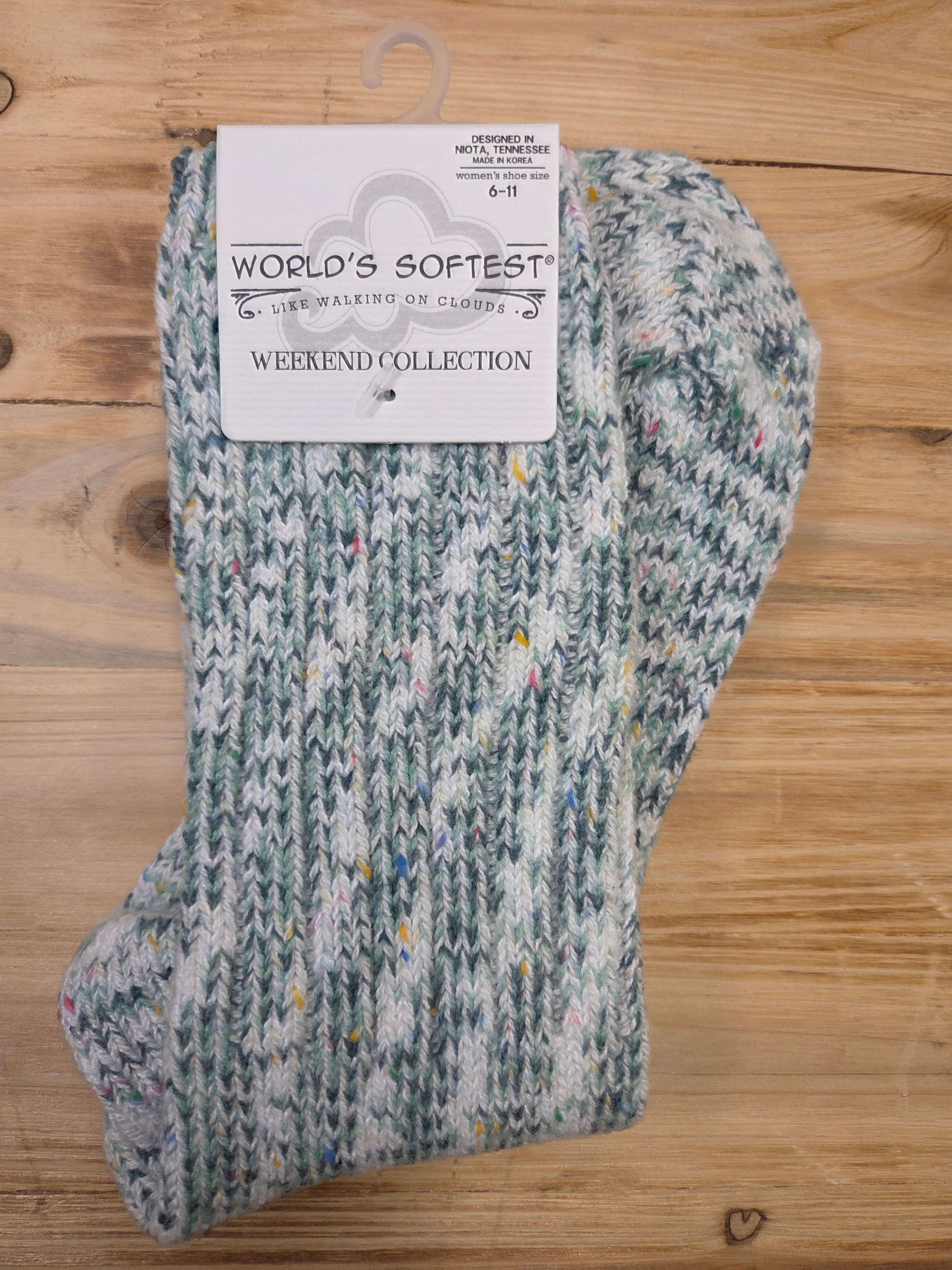 Christmas Ragg Crew Socks — World's Softest Accessories - Socks World's Softest
