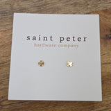 Celtic Cross Studs