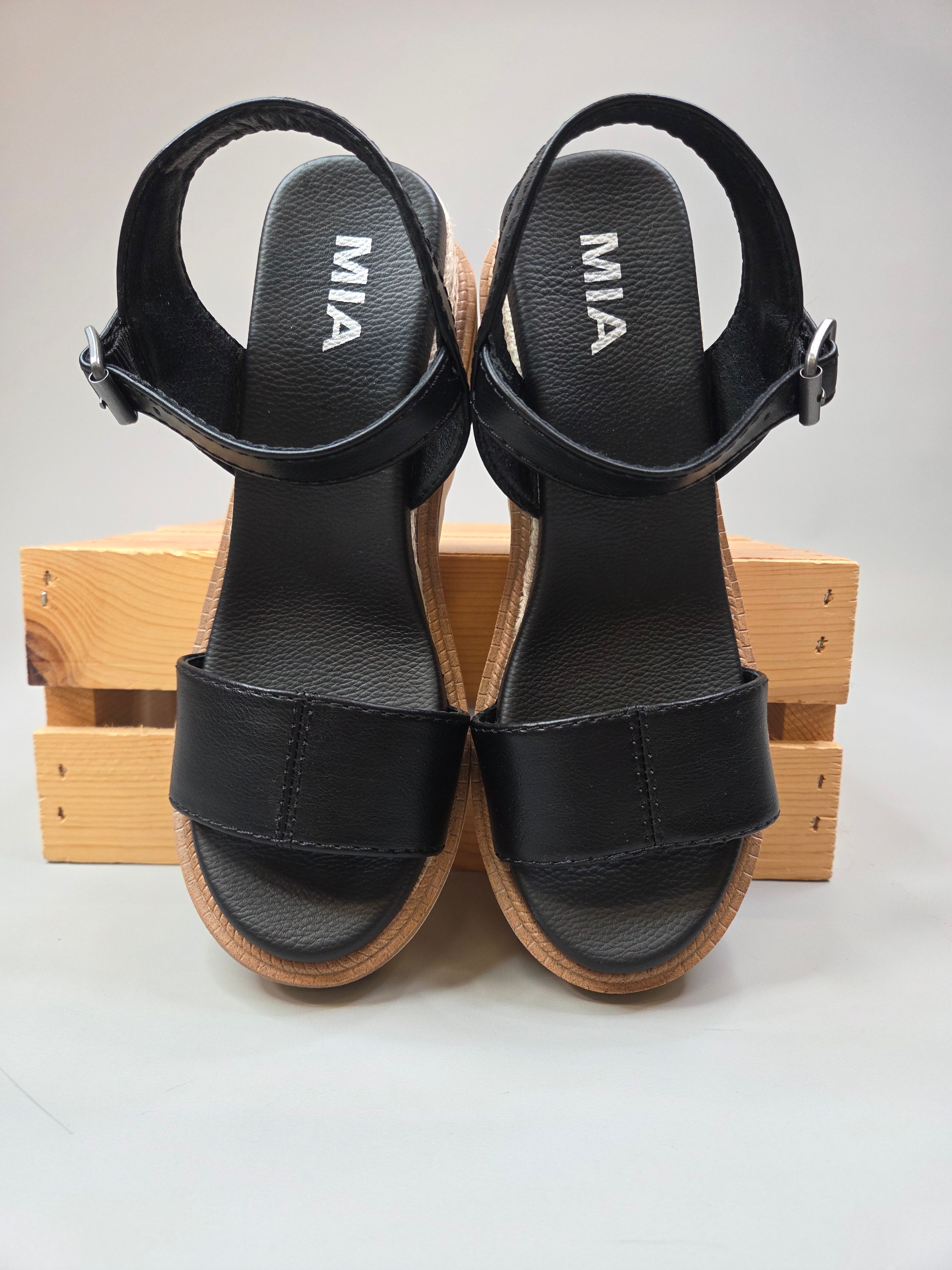 Black Ophidia Sandals Shoes- Sandals MIA