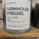 Anchored Northwest Wood Wick Candle 10oz. Home - Fragrance - Candles ANCHORED NORTHWEST Farmhouse Streusel