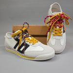 LEON- White & Black Sneaker Shoes - Sneaker Back 70