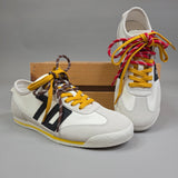 LEON- White & Black Sneaker Shoes - Sneaker Back 70