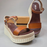 Tan Bronze Yanis Sandal Shoes- Sandals MIA