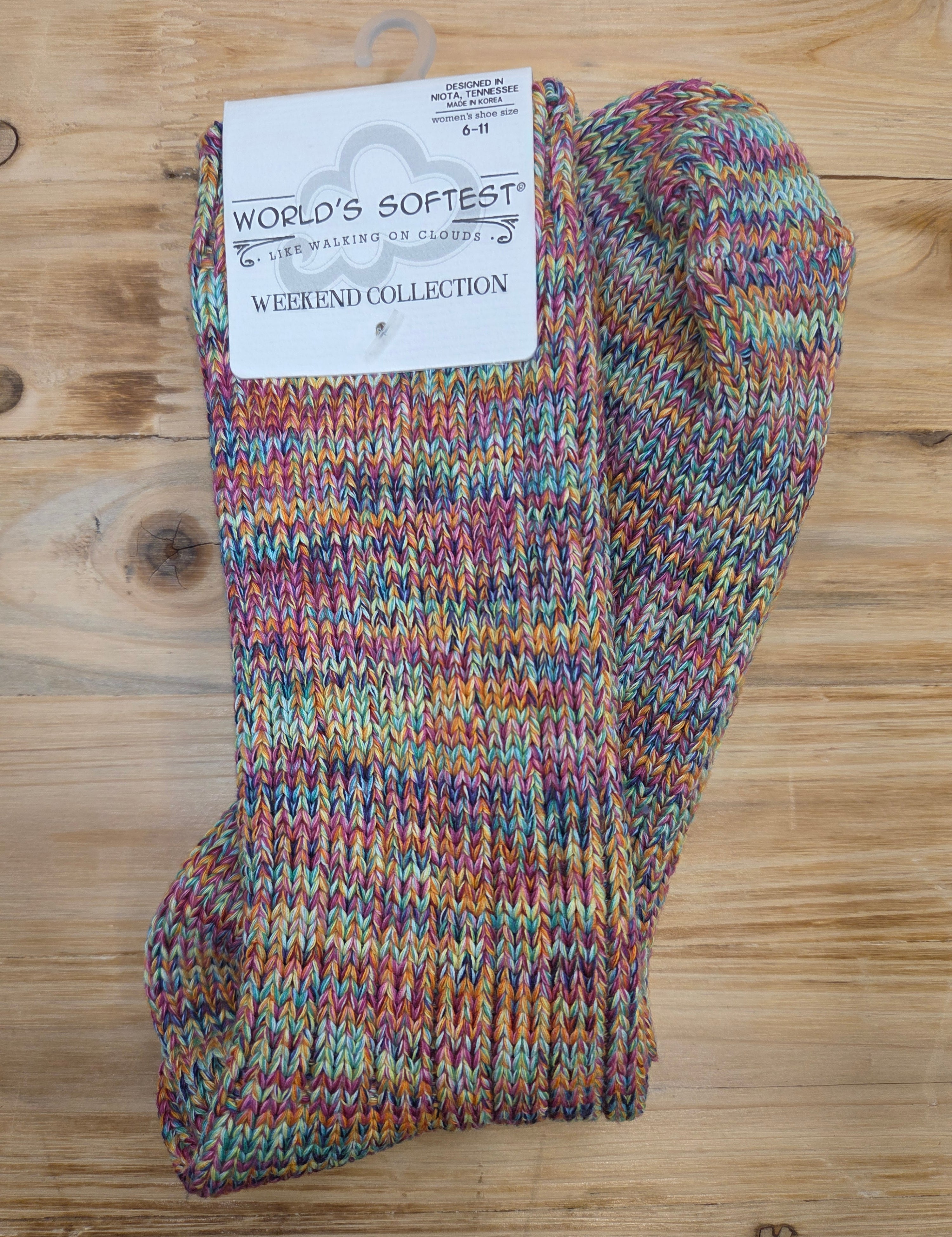 Festival Missy Crew Socks — World's Softest Accessories - Socks World's Softest