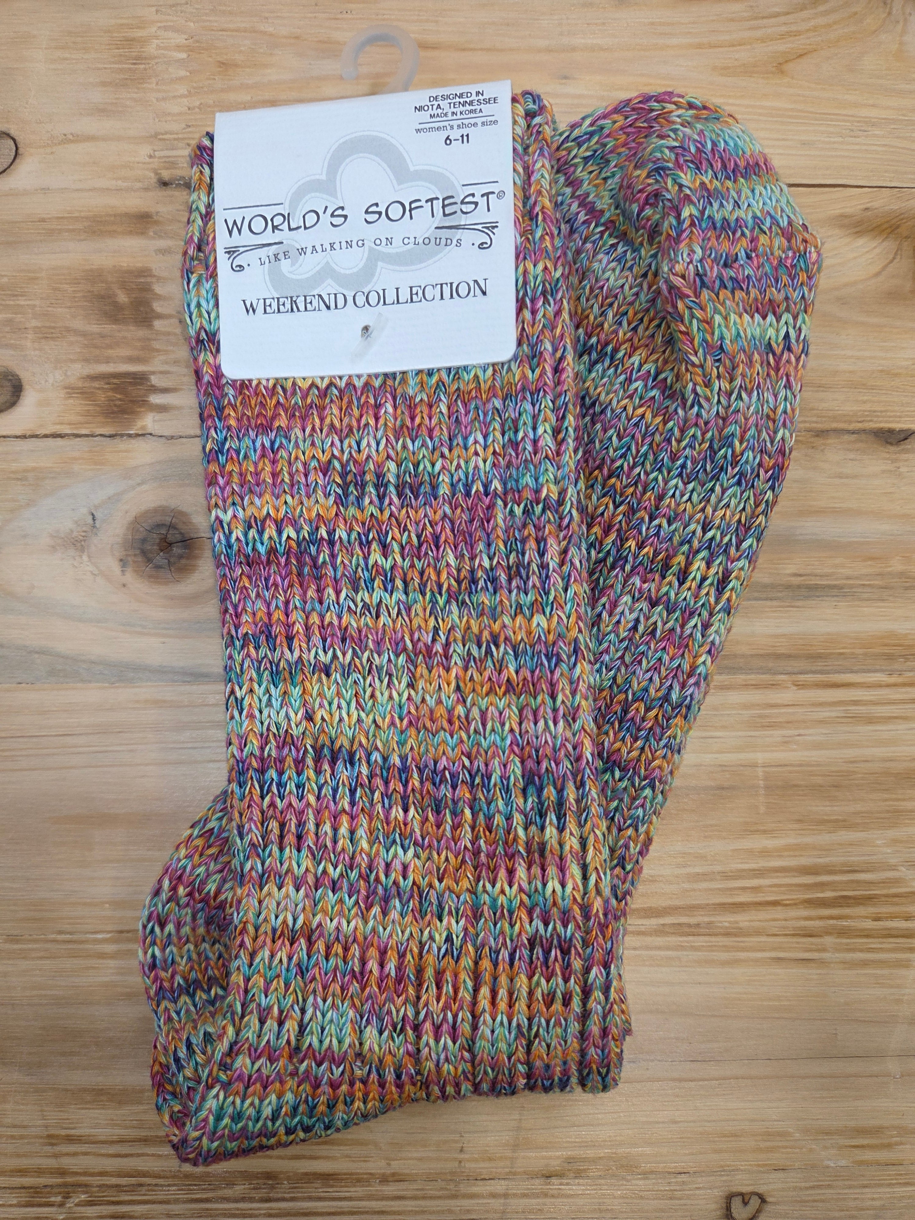 Festival Missy Crew Socks — World's Softest Accessories - Socks World's Softest