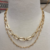 Gold Layered Chain Necklace