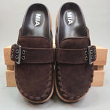 Chocolate Zaina Clog — MIA