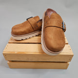Zamira Chestnut Clogs Shoes - Mules MIA