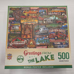 The Lake Puzzle Home-Stationery MASTERPIECES PUZZLE COMPANY INC.