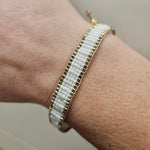 White Seed Bead Bracelet Jewelry- Bracelets WHAT'S HOT