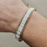 White Seed Bead Bracelet Jewelry- Bracelets WHAT'S HOT