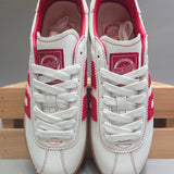 Shelly White/Red Sneaker - Back 70