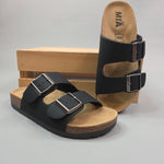 Black Ninah Sandals Shoes- Sandals MIA