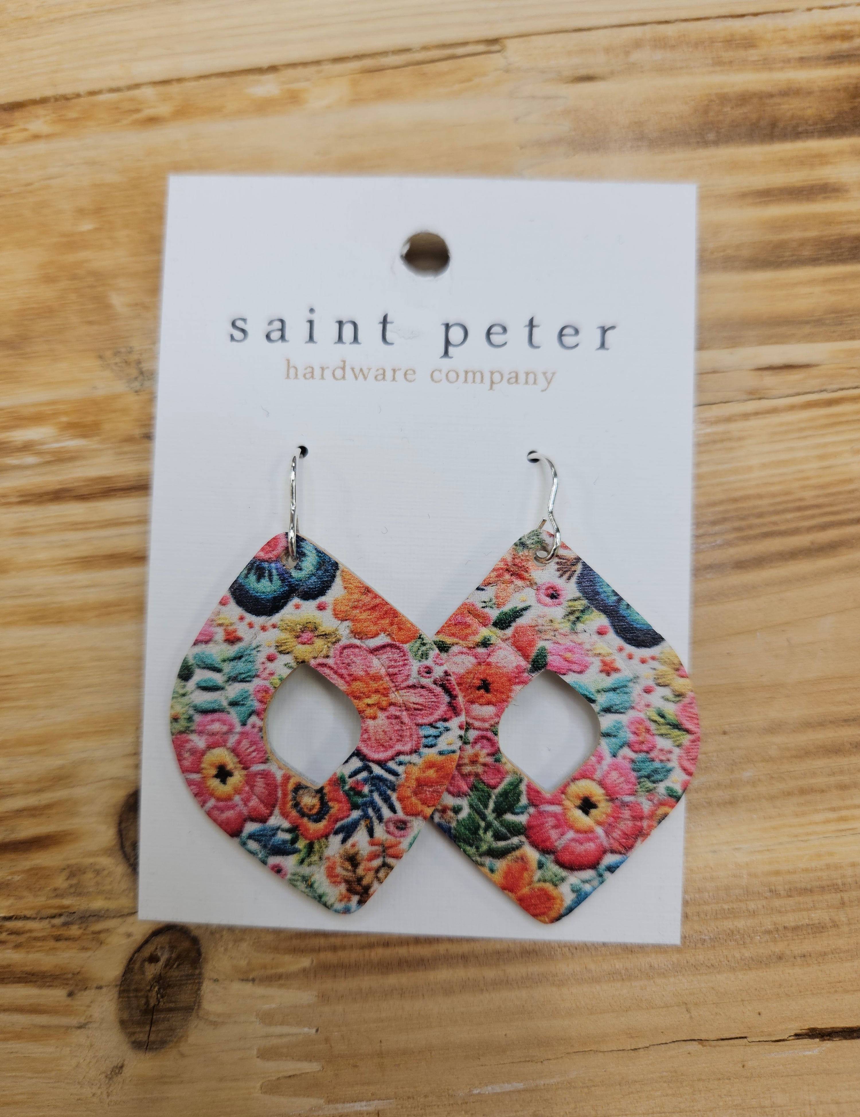 Bright Floral Earrings Jewelry - Earrings SAINT PETER HARDWARE