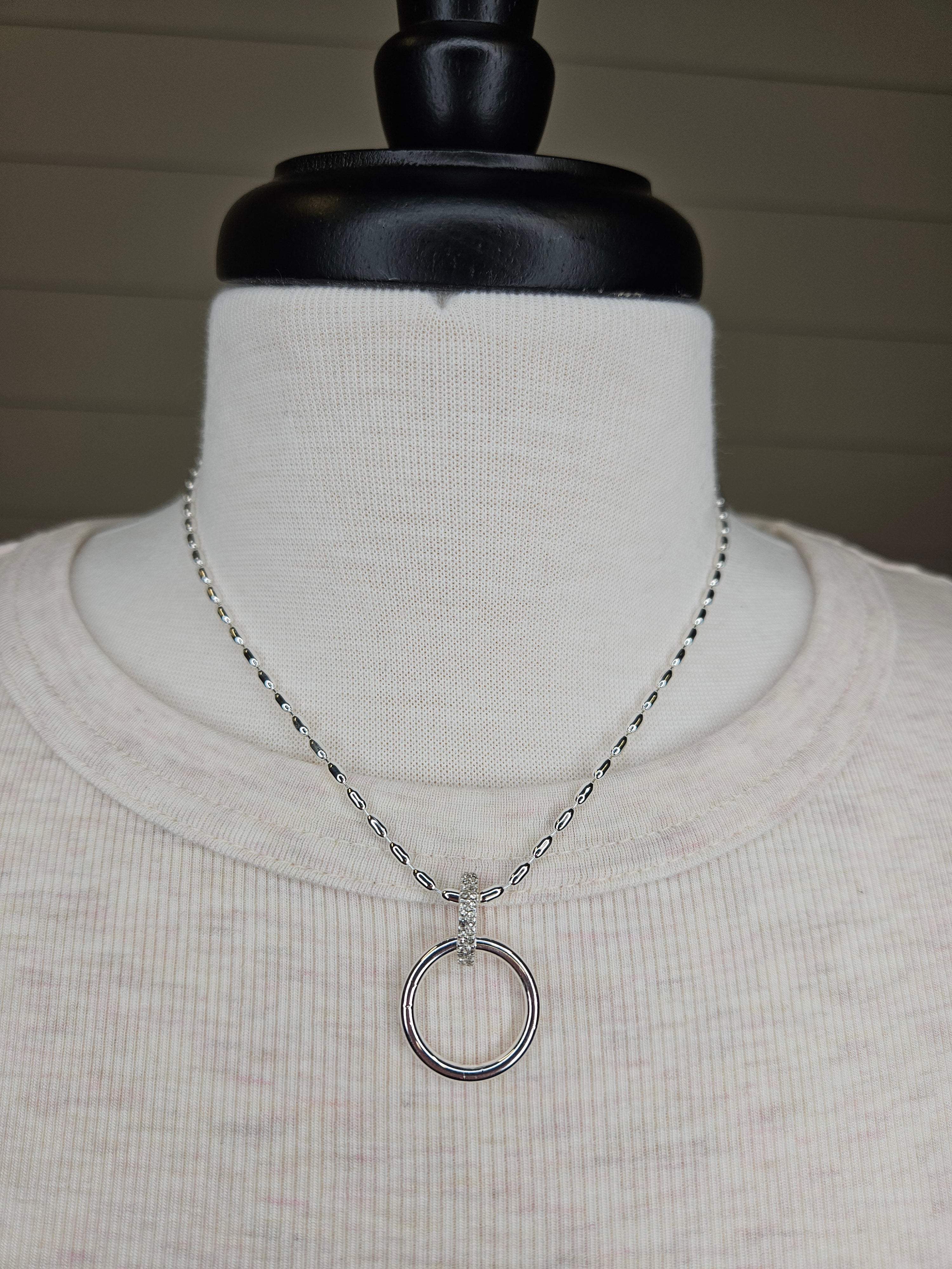 Colby Silver Necklace Jewelry- Necklace MEGHAN BROWN STYLE
