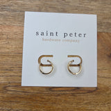 Gold Dainty Huggie Earrings
