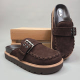 Chocolate Zaina Clog — MIA