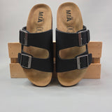 Black Ninah Sandals Shoes- Sandals MIA