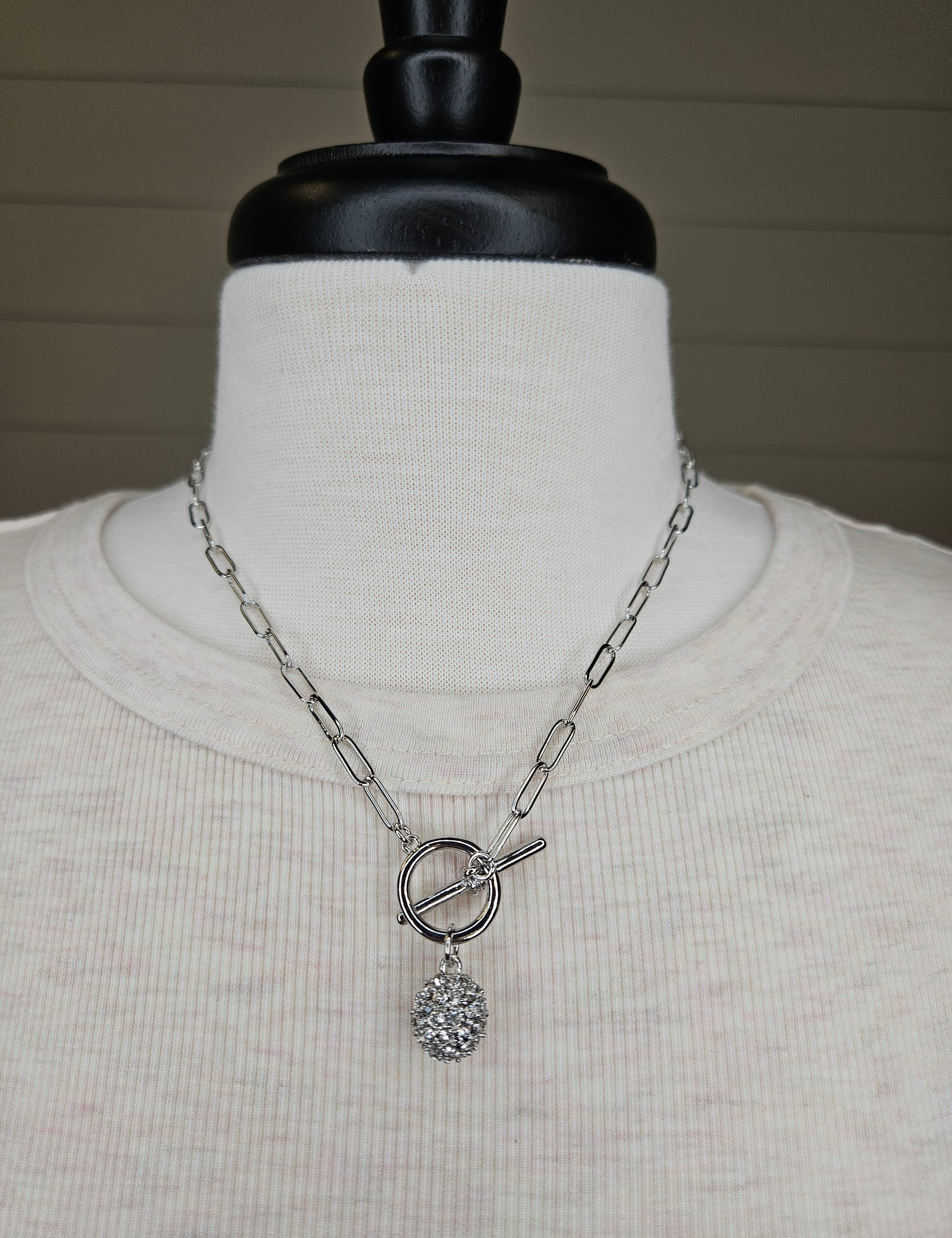 Able Silver Necklace Jewelry- Necklace MEGHAN BROWN STYLE
