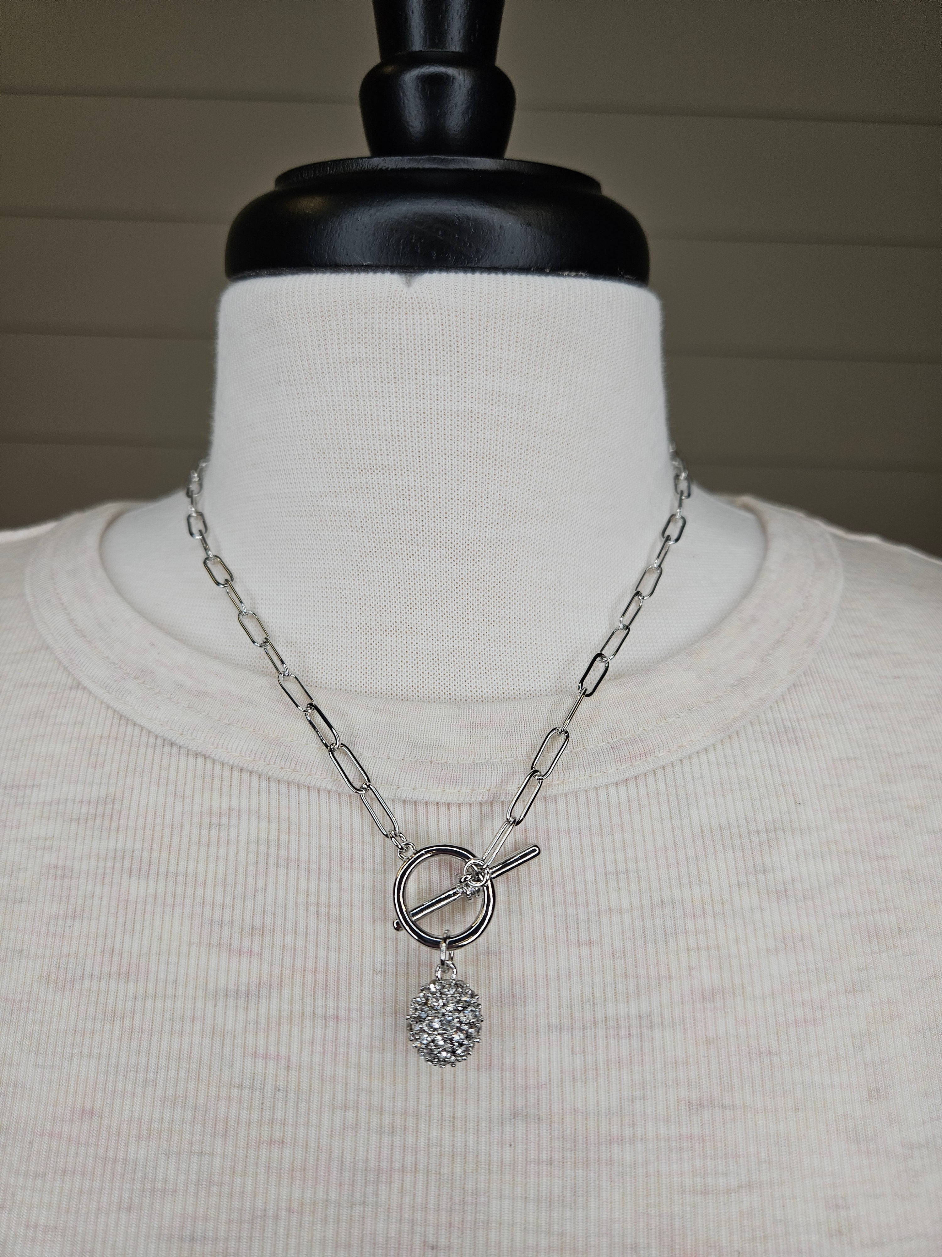 Able Silver Necklace Jewelry- Necklace MEGHAN BROWN STYLE