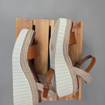 Tan Bronze Yanis Sandal Shoes- Sandals MIA