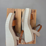 Tan Bronze Yanis Sandal Shoes- Sandals MIA