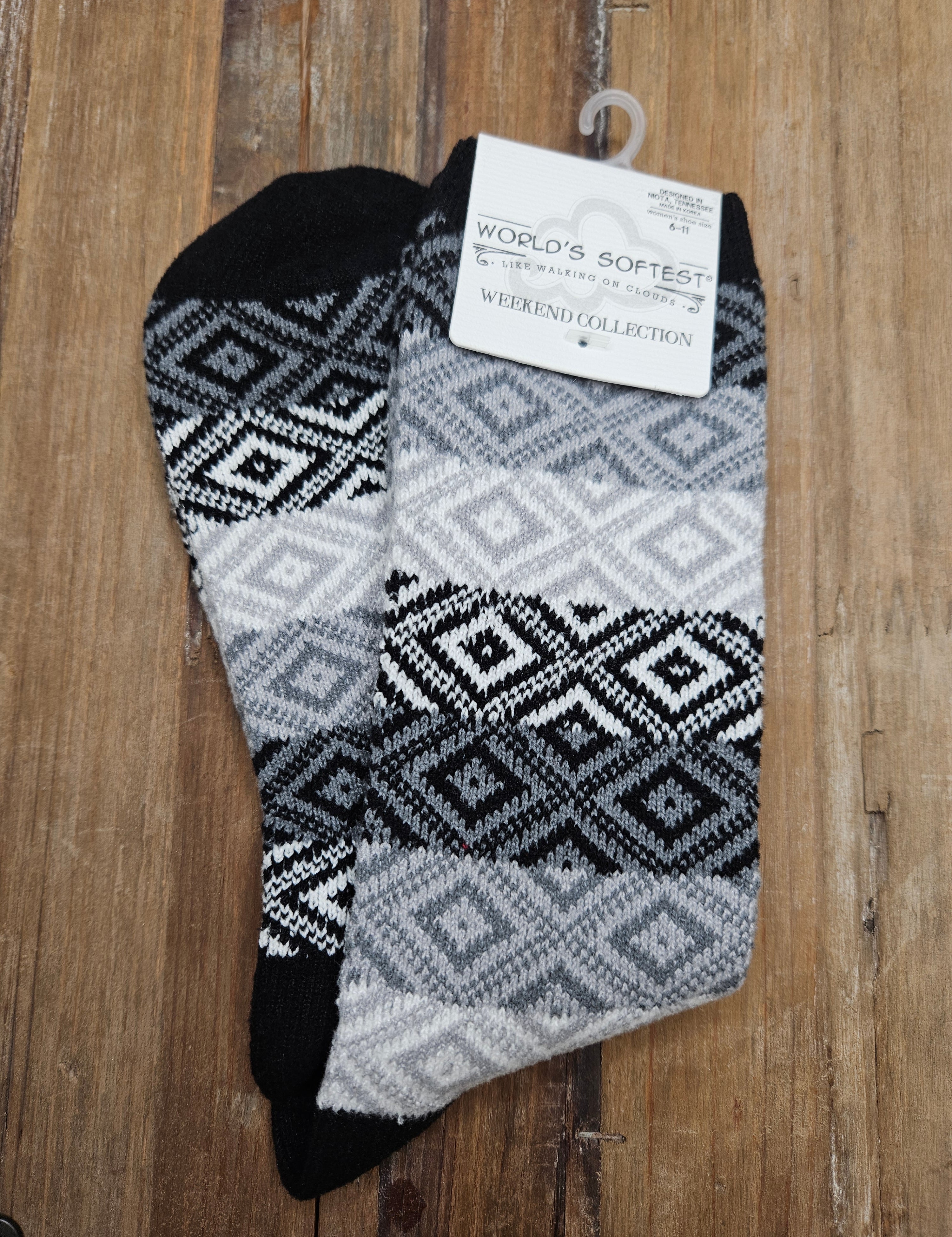 Black Multi Socks Accessories- Socks CRESCENT SOCK COMPANY