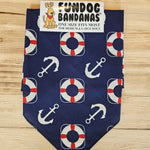 Nautical Dog Bandana Accessories - Dog FUNDOG BANDANAS