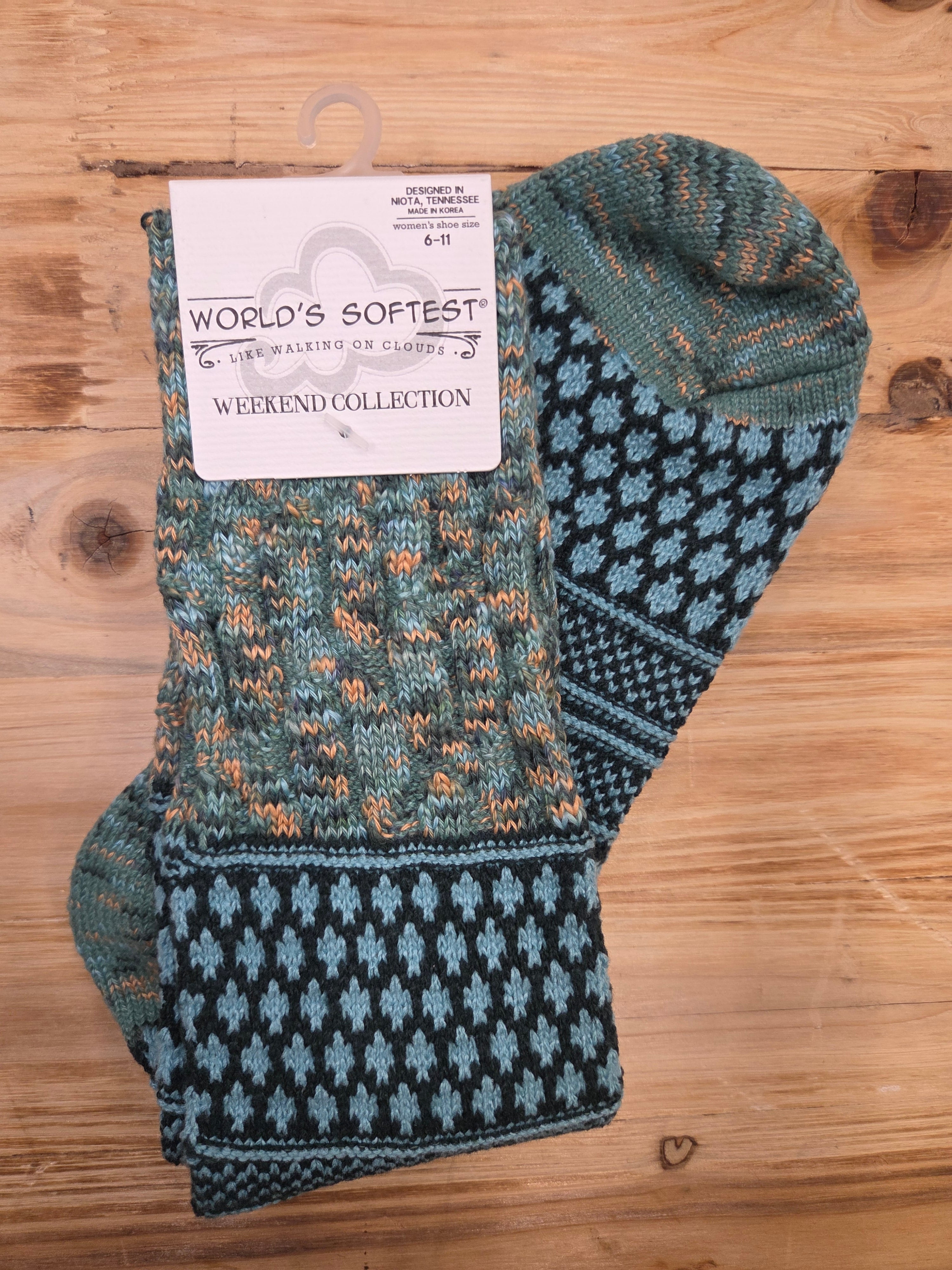 Woodland Multi Socks — World's Softest Accessories - Socks World's Softest