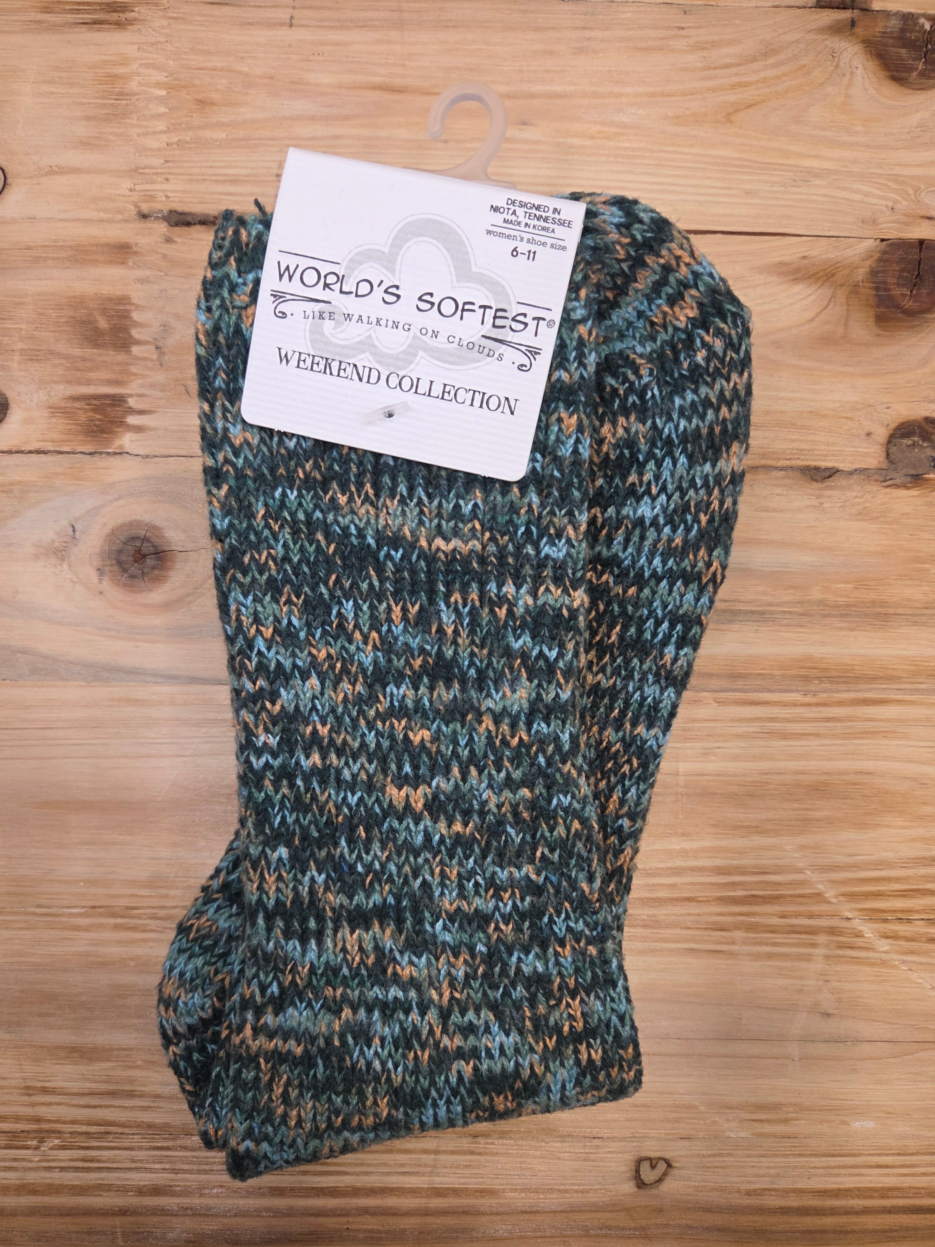 Woodland Ragg Crew Socks — World's Softest Accessories - Socks World's Softest