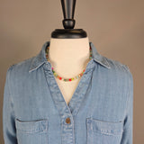Waterproof Gemstone Glow Jewelry- Necklace Brenda Grands Jewelry
