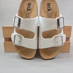 White Ninah Sandals Shoes- Sandals MIA