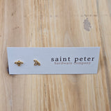 Flower Diamond Stud Earrings