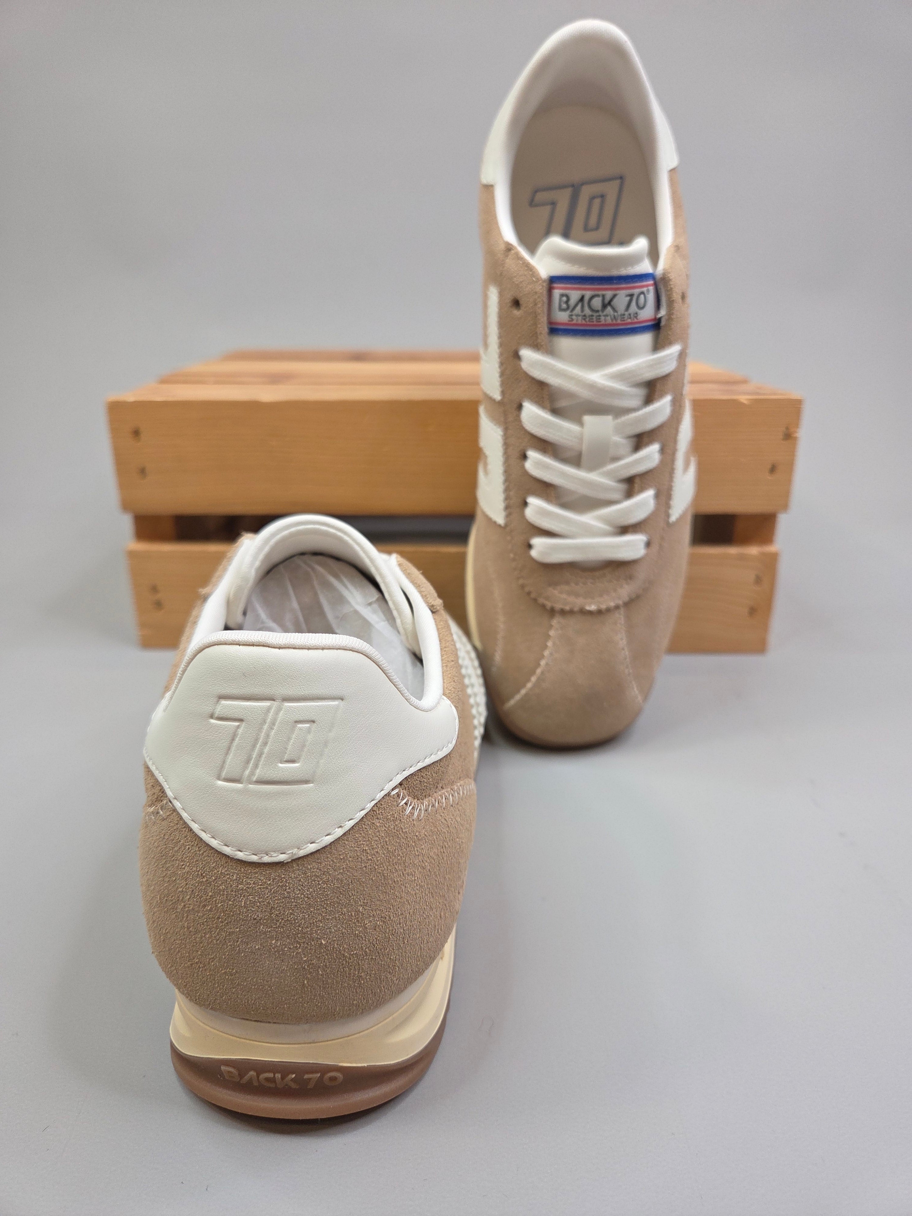 RUNNER- Tan Sneaker Shoes - Sneaker Back 70